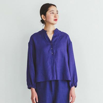 fog linen work（フォグリネンワーク） TUMU TOP IRIS ツム トップ
