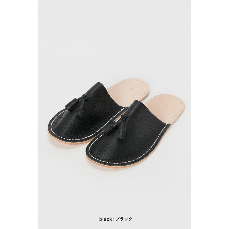 Hender scheme レザーミュール スリッポン Hender Scheme（エンダースキーマ） レザースリッパ leather slipper