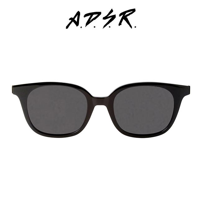 ADSR MONK 01C ブラック/グレー サングラス ADSR MONK 01C ブラック/グレー サングラス