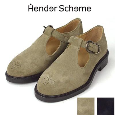 Hender Scheme T Strap Tストラップスウェードシューズ Hender Scheme（エンダースキーマ） Hender Scheme Tストラップ T