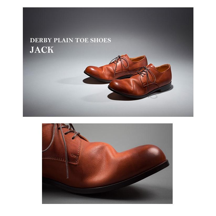 PADRONE パドローネ ダービープレーントゥシューズ DERBY PLAIN TOE 