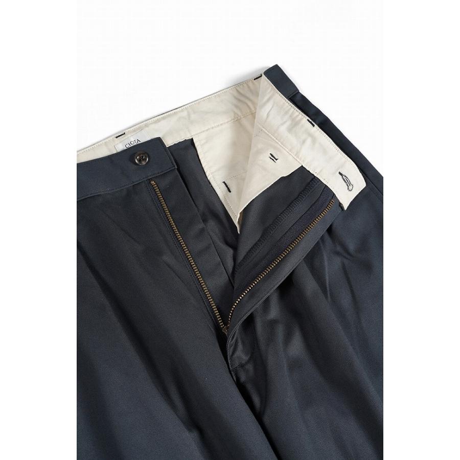 CIOTA（シオタ） 2 Tuck Chino Cloth Pants 2タックチノクロスパンツ