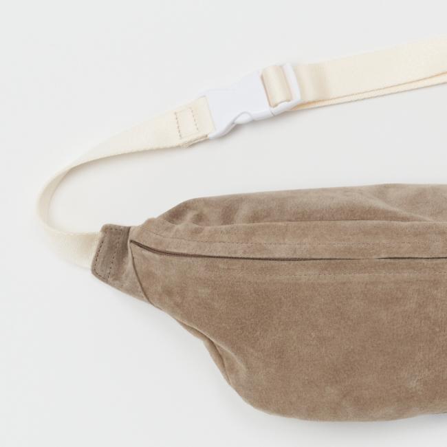 新品未使用　Hender Scheme ミニウエストポーチ　ブラウン　キャンバス Hender Scheme（エンダースキーマ） ピッグウエストポーチバッグ pig