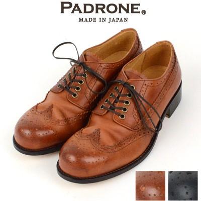 PADRONE パドローネ ウィングチップシューズ WING TIP SHOES ロバート  
