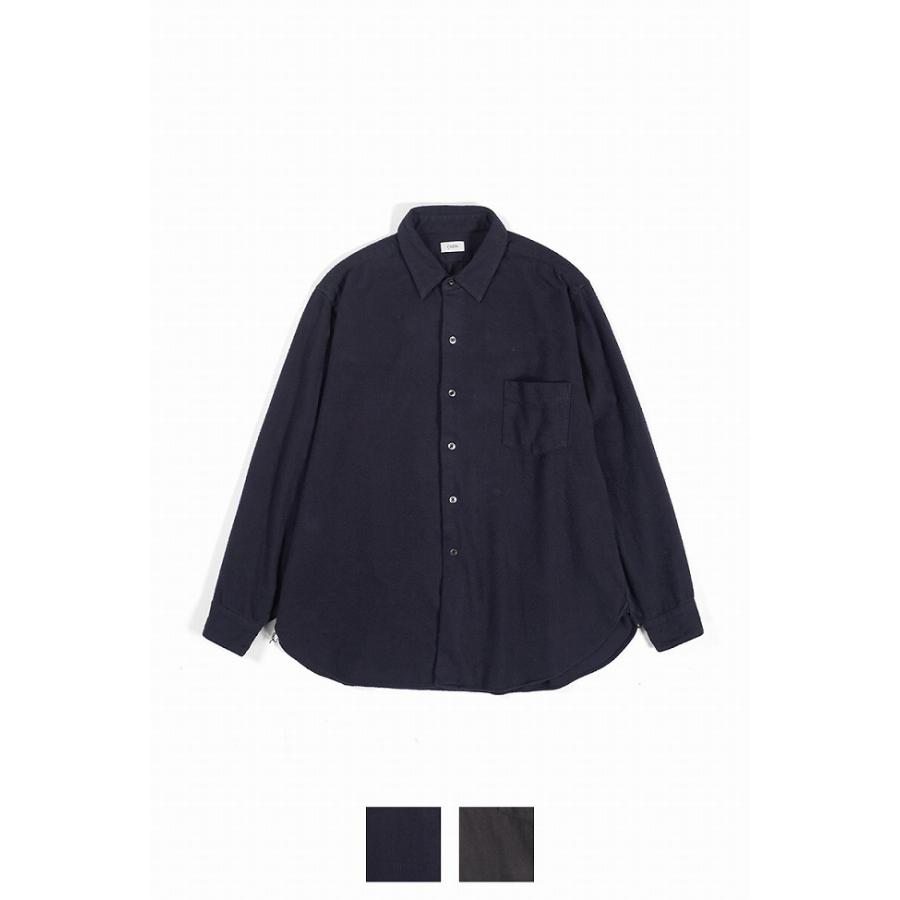 CIOTA CIOTA(シオタ) Flannel Regular Collar Long Sleeve Shirt 