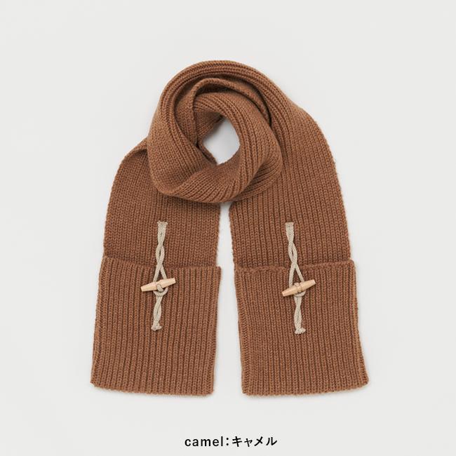 Hender Scheme（エンダースキーマ） knitted pocket scarf ニット