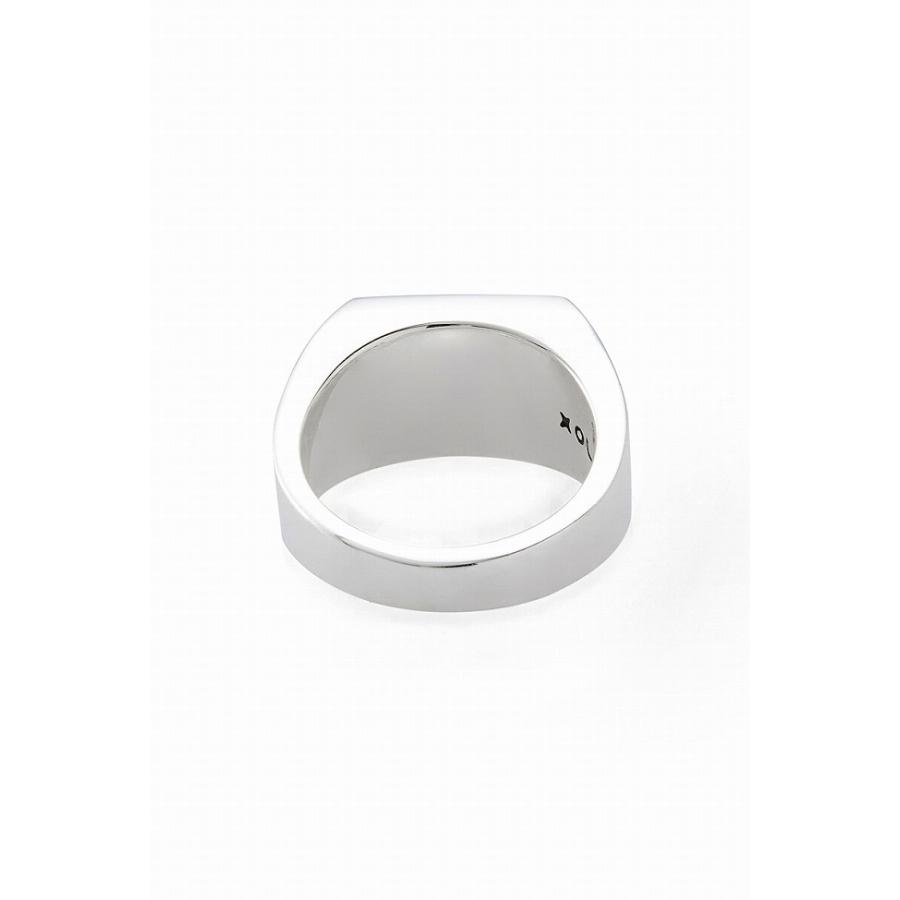 XOLO XOLO(ショロ) Signet Ring with Deep Blue Flower シグネット