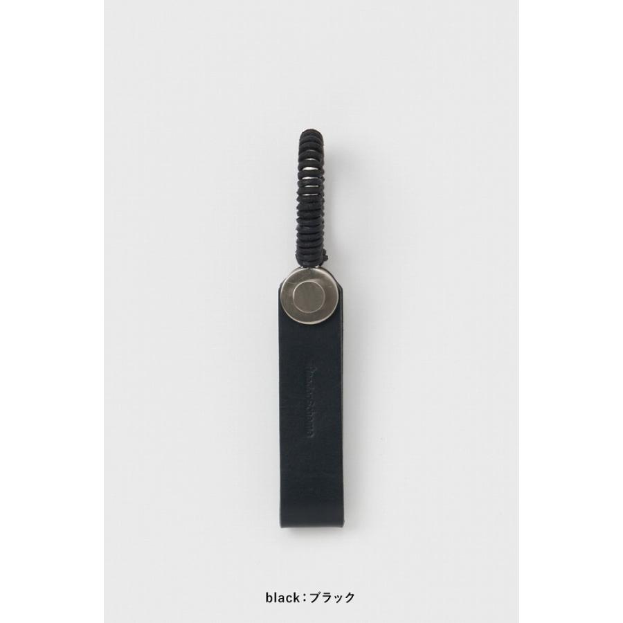 【新品未使用】エンダースキーマ key shackle ブラック キーホルダー Hender Scheme（エンダースキーマ） レザーキーシャックル leather key