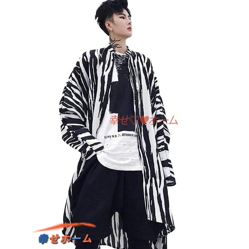 メンズ シャツ 長袖 シャツ ロング丈 ゆったり ファッション ストライプ柄 カジュアルシャツ 秋 オーバーサイズ ストライプシャツ オシャレ ビッグシルエット Fi5gvo0s8n メンズファッション Www Fondazionesciola It