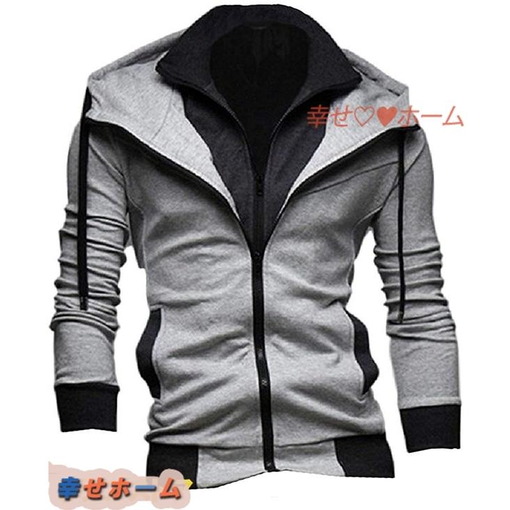 重ね着風 メンズ ダブルジップ 防風 ストリートパーカー 冬 パーカー 秋服 Xl 春 おしゃれ かっこいい 赤 黒 スエード リブ袖 Dn2c7db7b0a8 幸せホーム 通販 Yahoo ショッピング