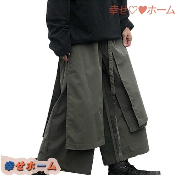 ガウチョパンツ メンズ 9分 日式 和風 袴パンツ ワイドパンツ ゆったり ファッション ルーズ ダンスパンツ カッコイイ ユニーモード Wyr160c27d9fc38 幸せホーム 通販 Yahoo ショッピング