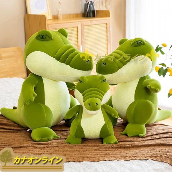 ワニ抱き枕 ぬいぐるみ 動物 鰐 ふわふわ 大きいサイズ 添い寝枕 かわいい クリスマス キャラクター 贈り物 プレゼント 癒しグッズ 緑 Ylyx1e2fff カナオンライン 通販 Yahoo ショッピング