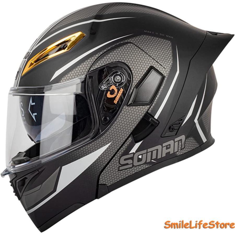 システムヘルメット バイクヘルメット フルフェイスヘルメット 男女