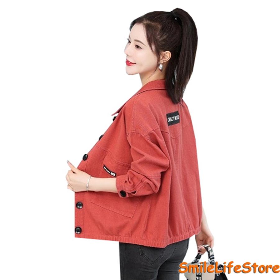 メンズファッション ｗｅｂ限定カラー有 デニム ジャケット レディース おしゃれ 無地 赤 グリーン Gジャン ショート丈 大きいサイズ ゆったり 着痩せ 着回し ジージャン Acbe5r6wbu Www Ludlowbar Com Au