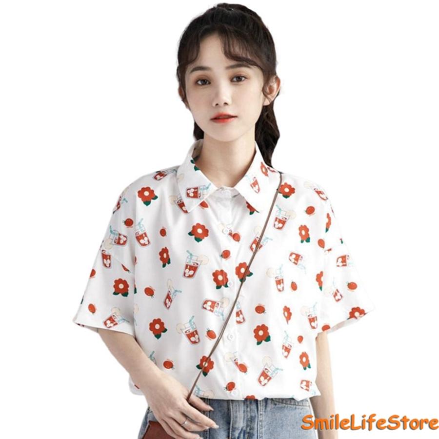 経典 オシャレ カジュアル 着回し ゆったり レディース アロハシャツ かわいい 花柄シャツ きれいめ 大きめ 森ガール 着痩せ 夏 薄手 半袖 半袖 カラー レッド Www Mindthevoice Be