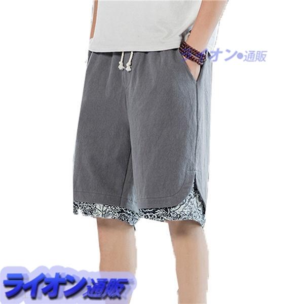 中国風 ショートパンツ メンズ ハーフ 秋 半ズボン 男性用 ポケット 短パン ウェストゴム調節 夏 ショーパン スウェット 薄手 釣り Saeur1vnjq メンズファッション Elclubferretero Com