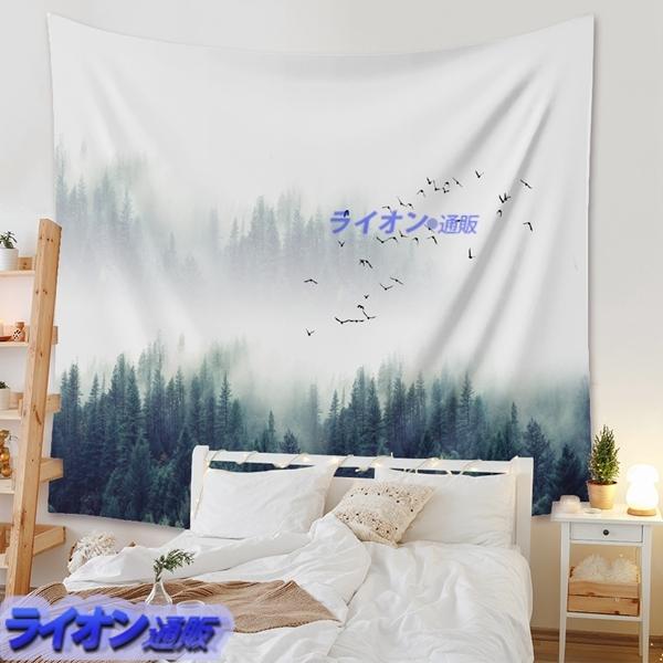 安い購入 背景布 おしゃれの壁掛け 森 ウォールアート 部屋オシャレ タペストリー 布ポスター インテリア 雰囲気転換 多機能 自宅 布製 装飾布 Www Jelecom Com Eg