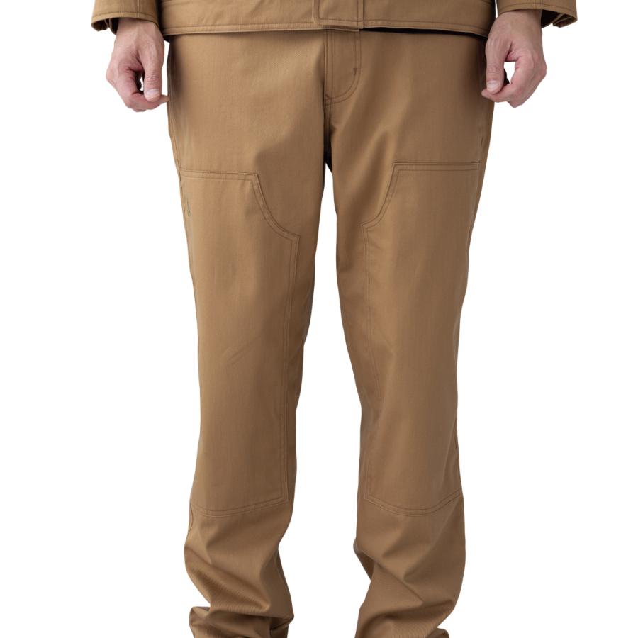 TS DESIGN 3912 FRダブルニーパンツ 難燃パンツ 作業ズボン 綿100％ JIS T8130規格適合 横ストレッチ 火気作業 藤和 ティーエスデザイン | TS DESIGN | 10
