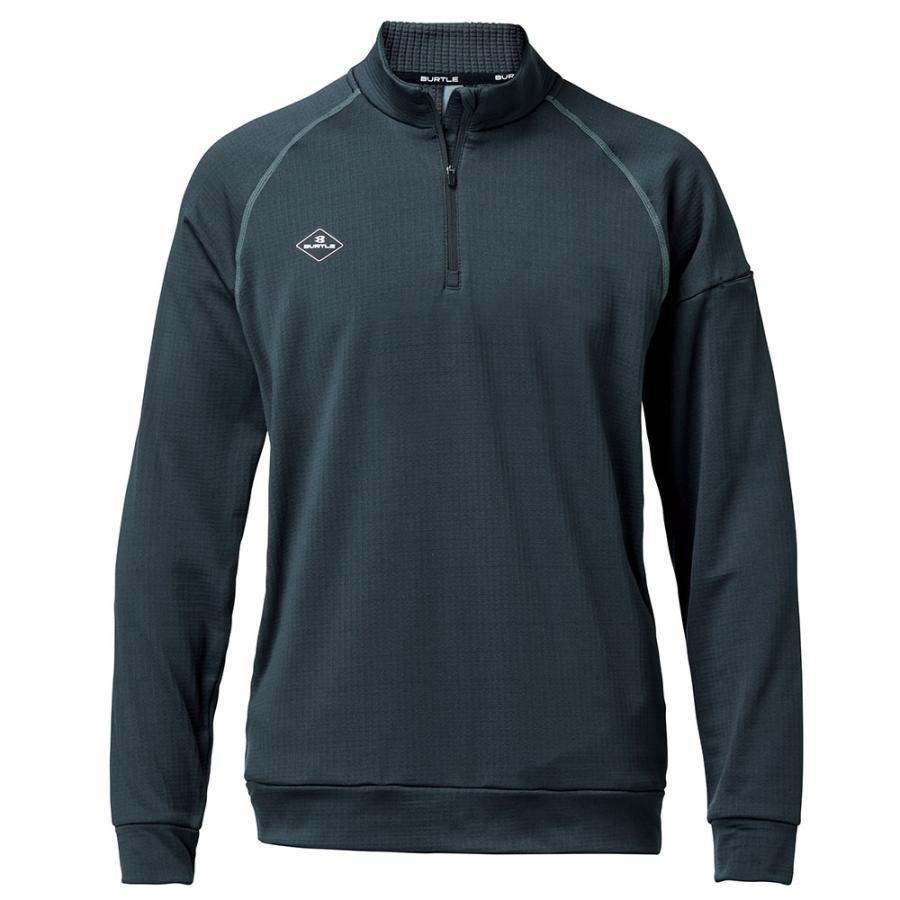 バートル　ハーフジップシャツ　4113 アンダーレイヤーシャツ　吸汗速乾　 ストレッチ　制電ケア　消臭　ユニセックス BURTLE　保温 | BURTLE | 10