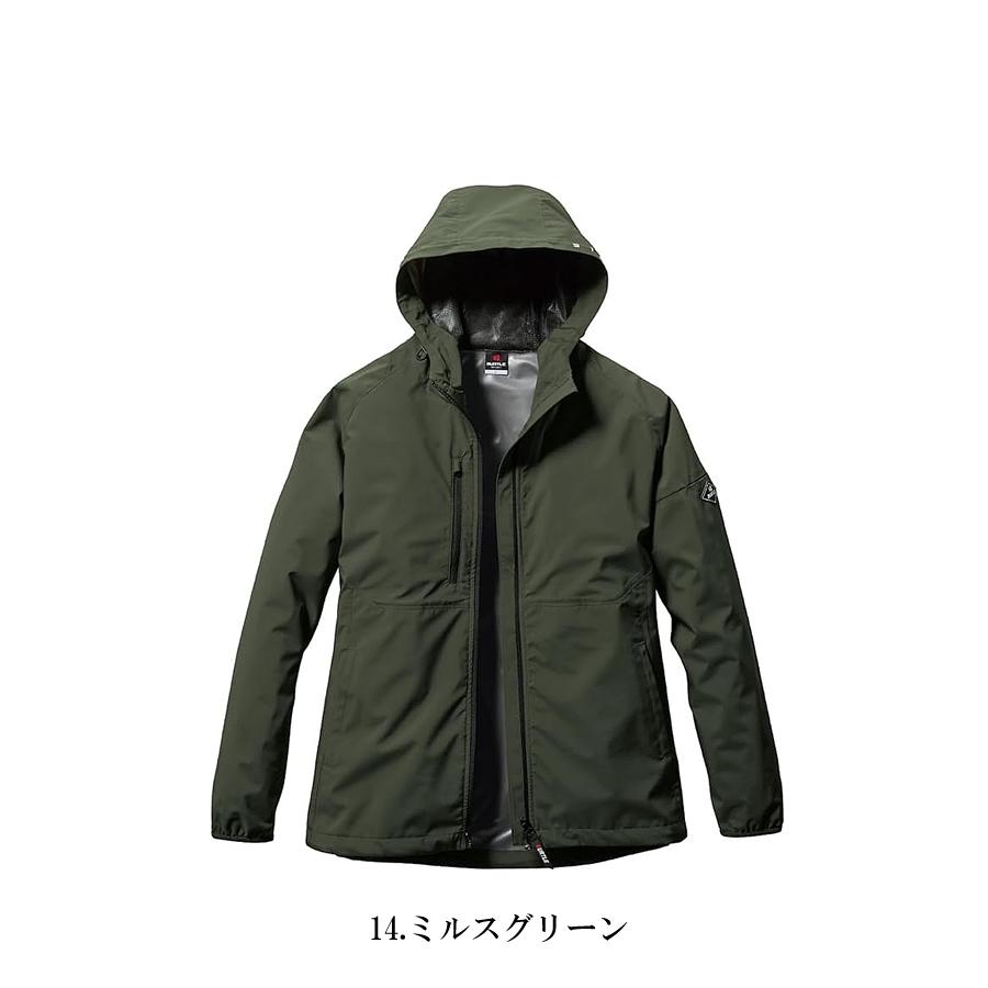 BURTLE（バートル） 480 フーディジャケット アウター アウトドア 作業