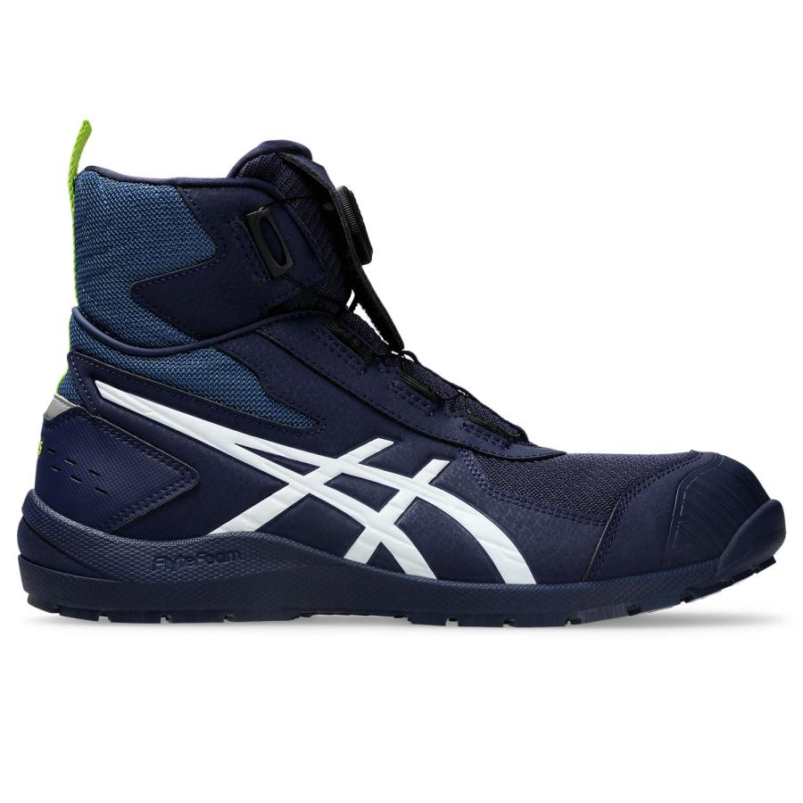 ASICS BOA 安全靴 黒/青 ASICS（アシックス） 安全靴 CP224 TS BOA 1271A061 ダイヤル式 作業靴