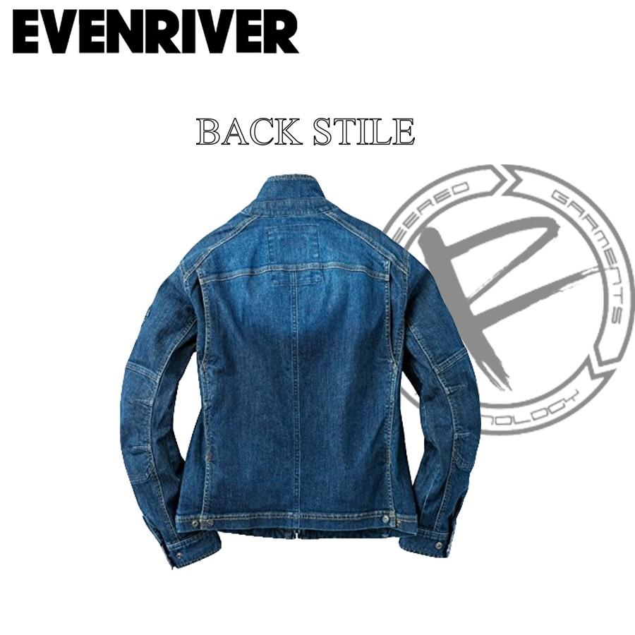 イーブンリバー　USD307 作業服 作業着 ジャケット デニム ストレッチ EVENRIVER | EVENRIVER | 04