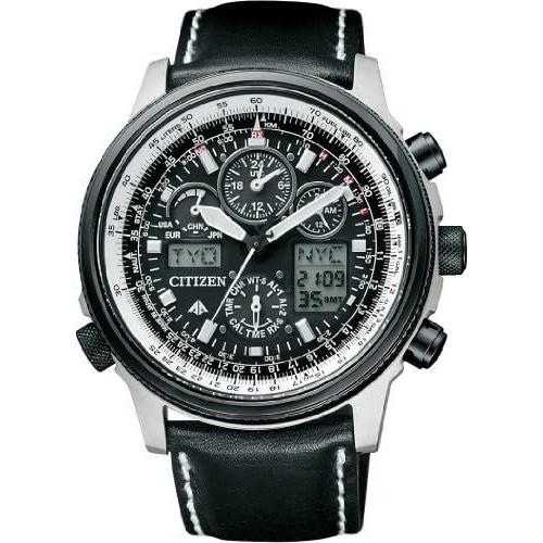 送料無料 腕時計 [シチズン]CITIZEN PROMASTER (文字盤色-ブラック) スカイシリーズ 電波時計 エコ・ドライブ プロマスター 腕時計