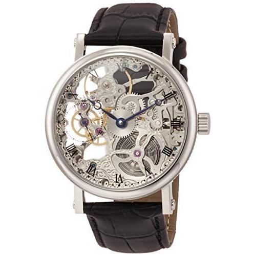 【即発送可能】 Futura [Arca アルカフトゥーラ] (シルバー) ブラック メンズ スケルトン P0110201BK アルカフトゥーラ 自動巻き腕時計 腕時計