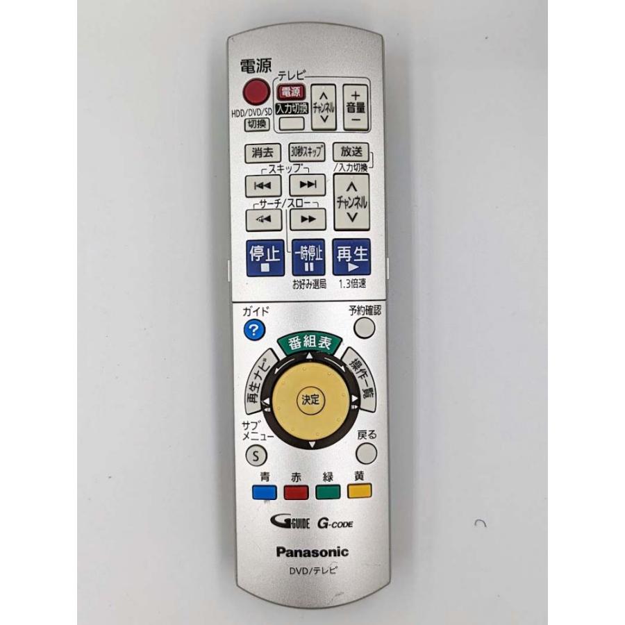 注文割引 Panasonic DVDレコーダー用リモコン EUR7658Y20