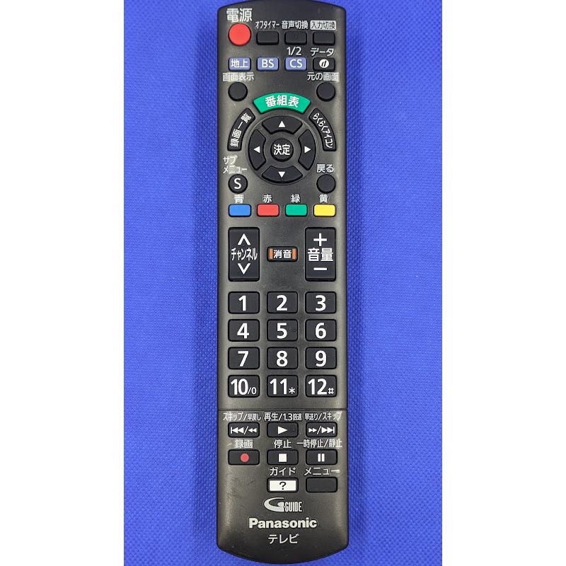 Panasonic パナソニック 液晶テレビ用リモコン N2QAYB000814
