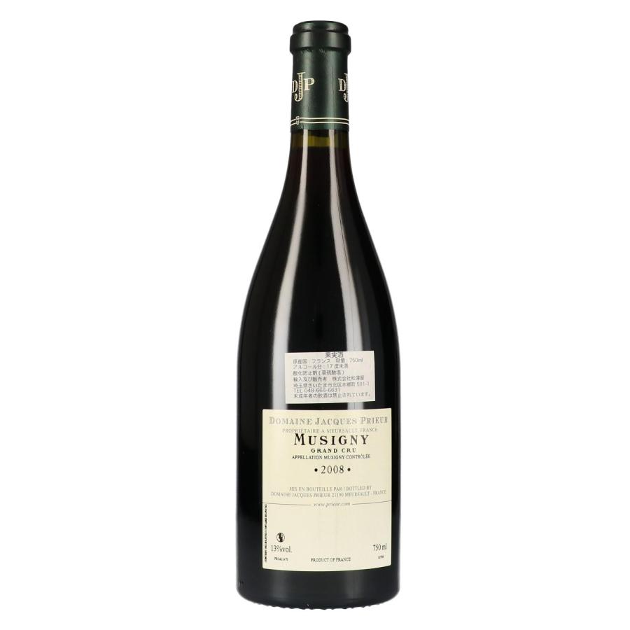 ジャック プリウール 2008 ミュジニー Domaine Jacques Prieur Musigny