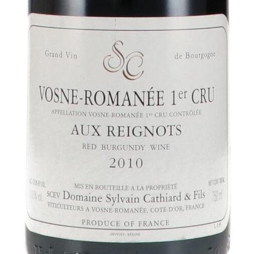 シルヴァン カティアール 2010 ヴォーヌ ロマネ 1er オー レニョ Domaine Sylvain Cathiard et Fils Vosne-Romanee 1er Cru Aux Reignots 750ml 正規品 A1217_4