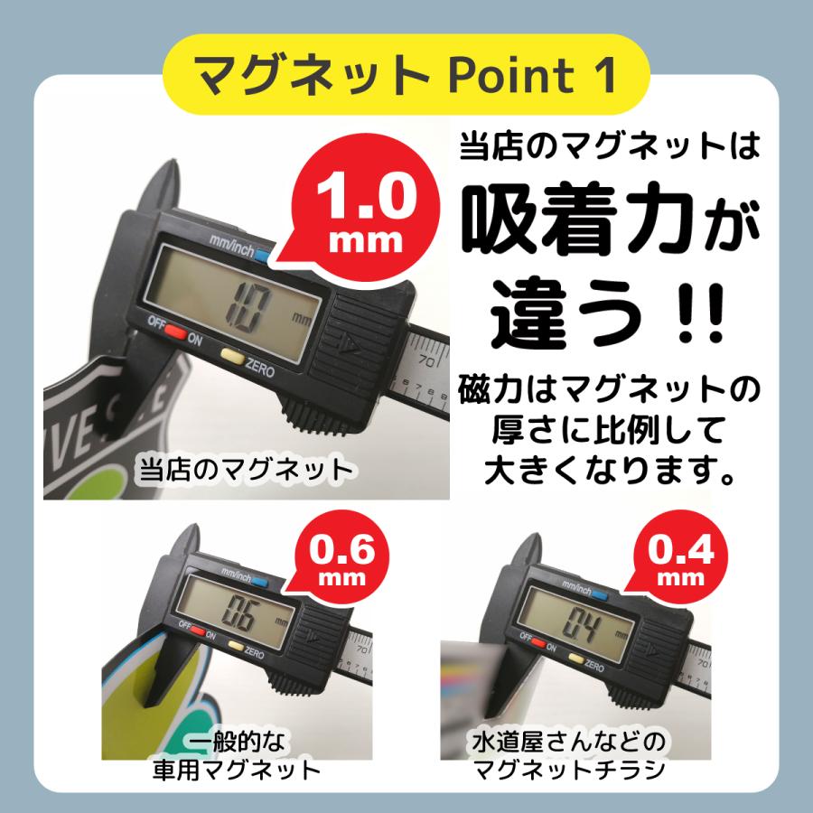 高齢者マーク マグネット エンブレム Lサイズ 黒 白 オレンジ もみじ