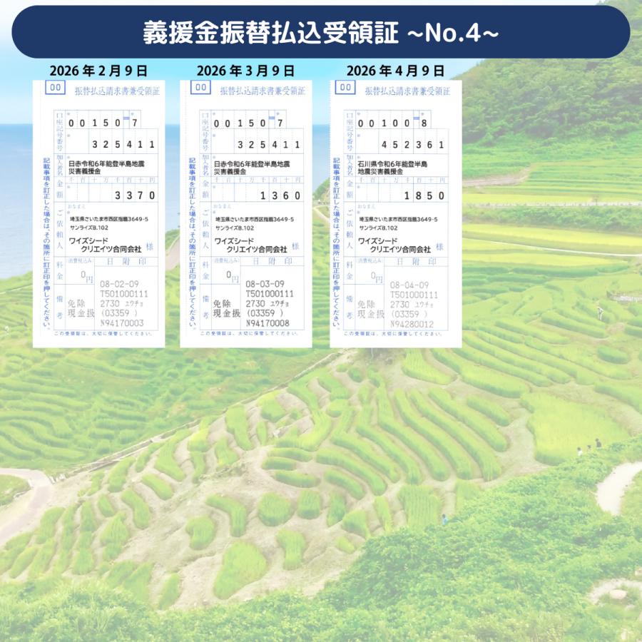 能登半島地震 豪雨災害 支援 ステッカー（ミニサイズ）寄付 寄附
