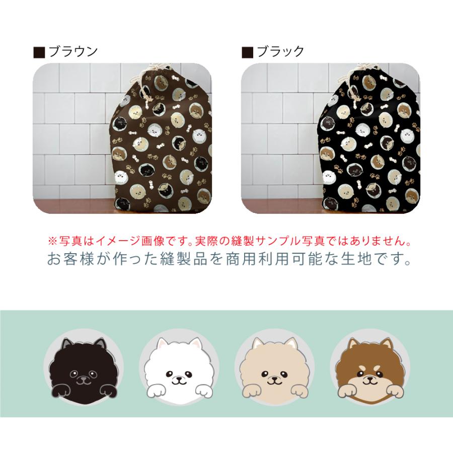 Peepポメラニアン 国産オックス/ブロード/シーチング/ダブルガーゼ