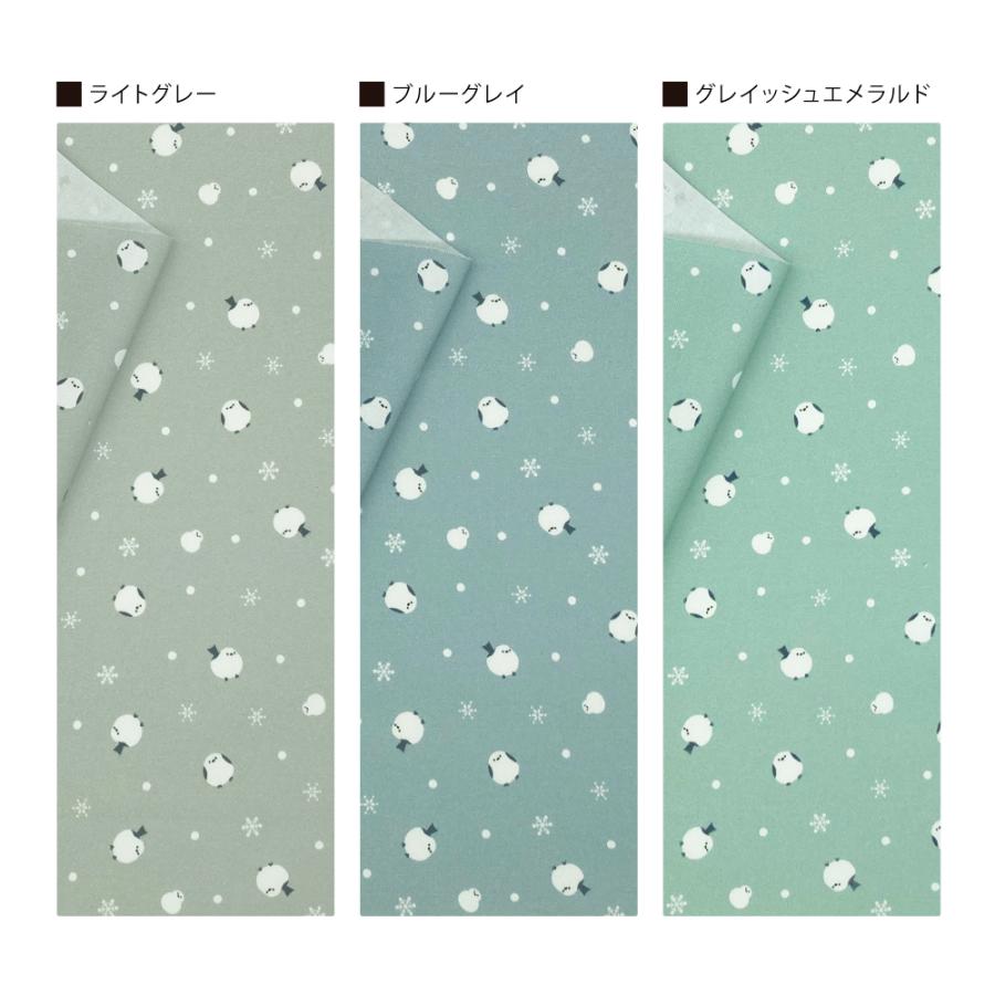 シマエナガと雪だるま 国産オックス/ブロード/シーチング/ダブルガーゼ/ローン/11号帆布 RIEKA | ブランド登録なし | 15