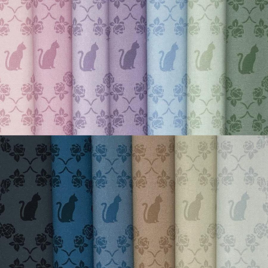 flower basket and cats 国産オックス/ブロード/シーチング/ダブルガーゼ/ローン/11号帆布 RIEKA | ブランド登録なし | 01
