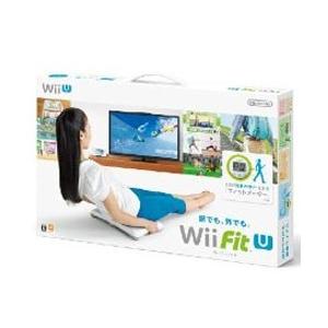 【特価★+5月7日発送★新品】WiiUソフト Wii Fit U バランスWiiボード (シロ)+ フィットメーター (ミドリ)セット