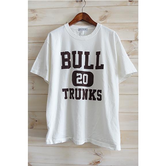 BULL TRUNKS College Tee ブルトランクス カレッジTシャツ ホワイト ブラック ライトベージュ ライトブルー｜wsmarket214｜05