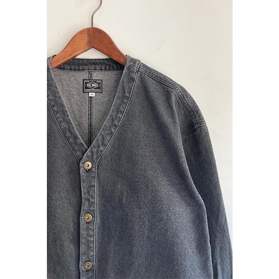 BIG MIKE BIGMIKE Engineer Denim Jacket L.INDIGO BLACK ビッグ