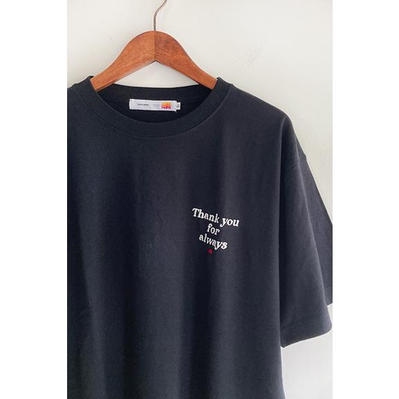 melple×SALVAGE PUBLIC Thank you Tシャツ メイプル サルベージパブリック ブラック イエロー ホワイト｜wsmarket214｜10