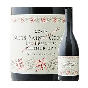 おすすめ品 赤ワイン ニュイ サン ジョルジュ プルミエ クリュ レ プリュリエール パスカル マルシャン 09年 フランス ブルゴーニュ フルボディ Wine 直売新品 Calcionow It