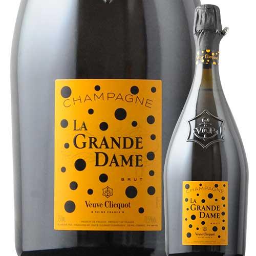 希少、新品未開封、ヴーヴクリコ　草間弥生　シャンパン Veuve Clicquot（ヴーヴ・クリコ） シャンパン・スパークリングワイン
