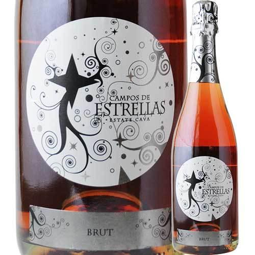 ワイン スパークリングワイン カンポス・デ・エストレリャス・ブリュット・ロゼ ヴィネルジア NV スペイン ロゼ 辛口 750ml 爆買 |  | 01