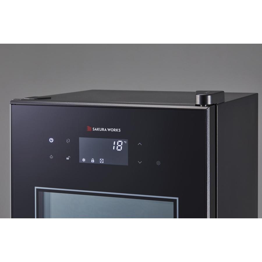 【対象セラーご注文者全員にワインプレゼント】ワインセラー 『さくら製作所 ZERO CHILLED OSK9-B（最大9本収納）』 送料無料 「1本でも送料無料」 爆買_6