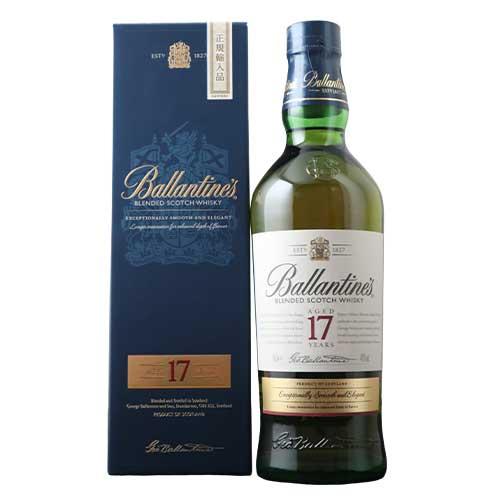 バランタイン　スコッチウイスキー　17年物（古酒　未開封　木箱入り） バランタイン スコッチウイスキー 17年物（古酒 未開封 木箱入り）