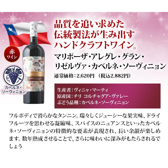 まずはこれ。王道品種飲み比べ赤白5本セット（赤ワイン3本・白ワイン2