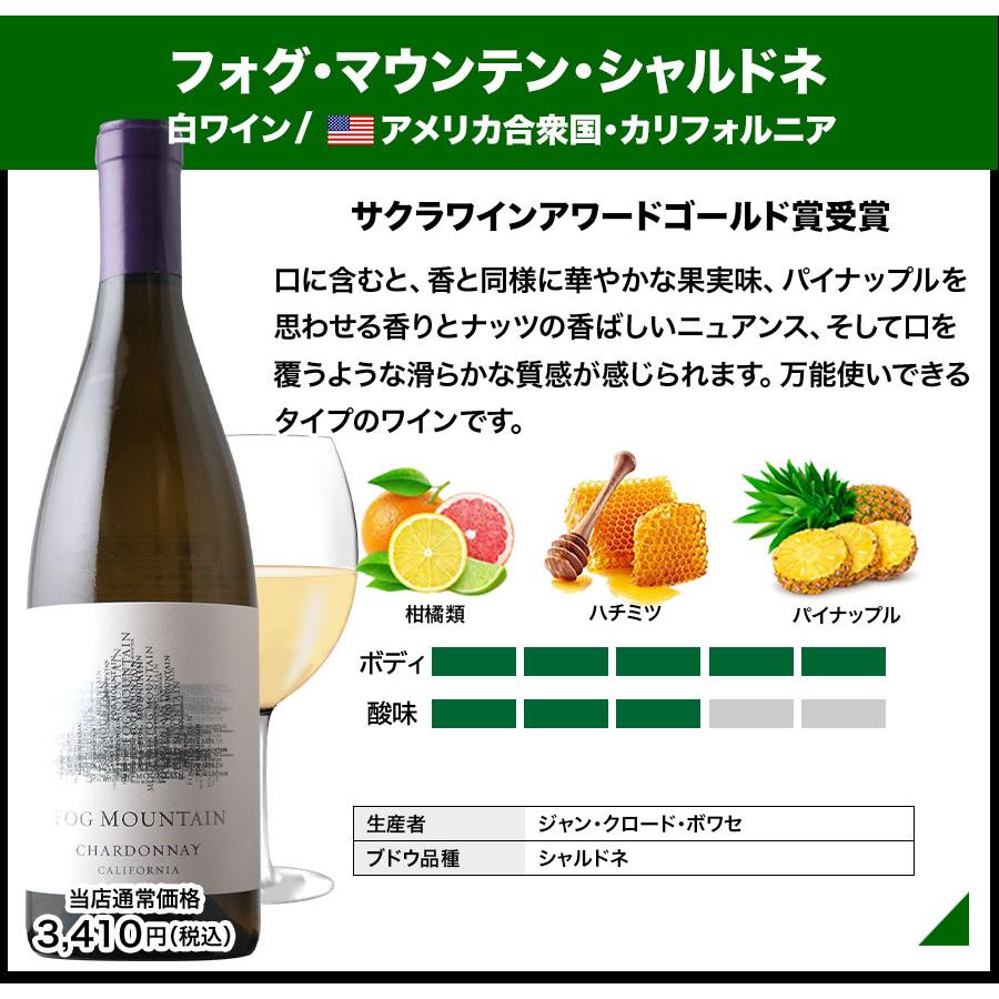 ワインセット 秋の味覚を愉しむマリアージュ赤白4本セット