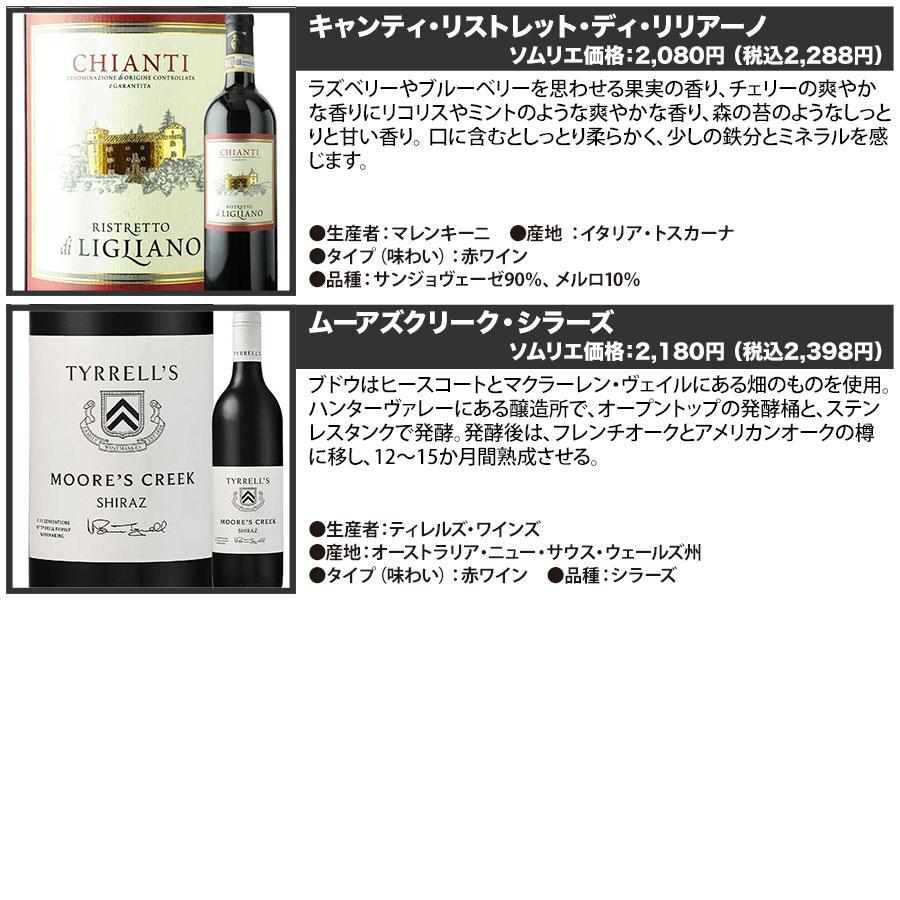 ワイン ワインセット 葡萄品種を知る赤ワイン5本セット 送料無料 「4/23更新」｜wsommelier｜04