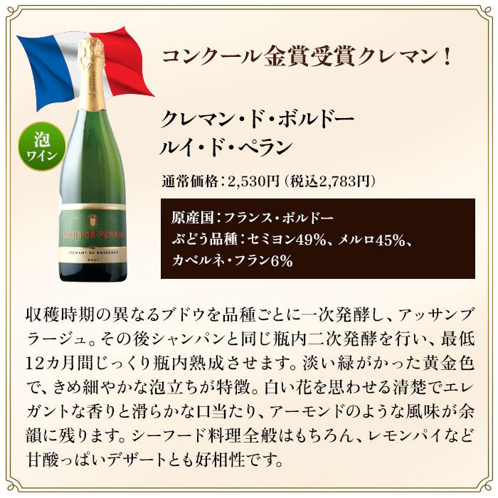 ワイン ワインセット スパークリングワイン 欧州の泡を巡る5本セット